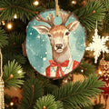 Vintage Deer Ornament